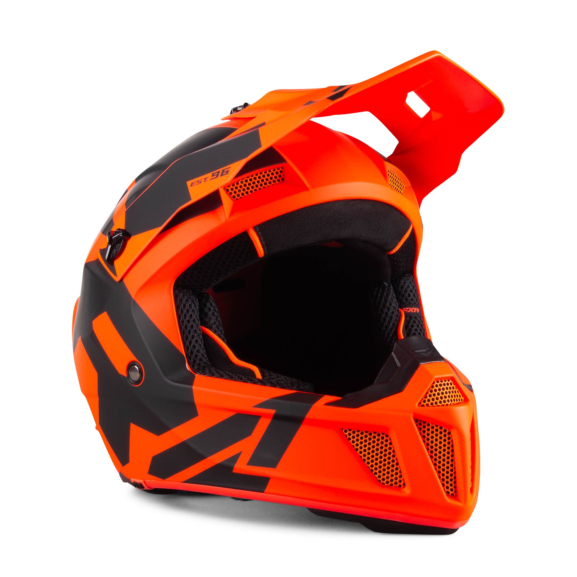 Casco Cross FXR Clutch CX Arancio-Nero - Adesso 10% di risparmio - xlmoto.it