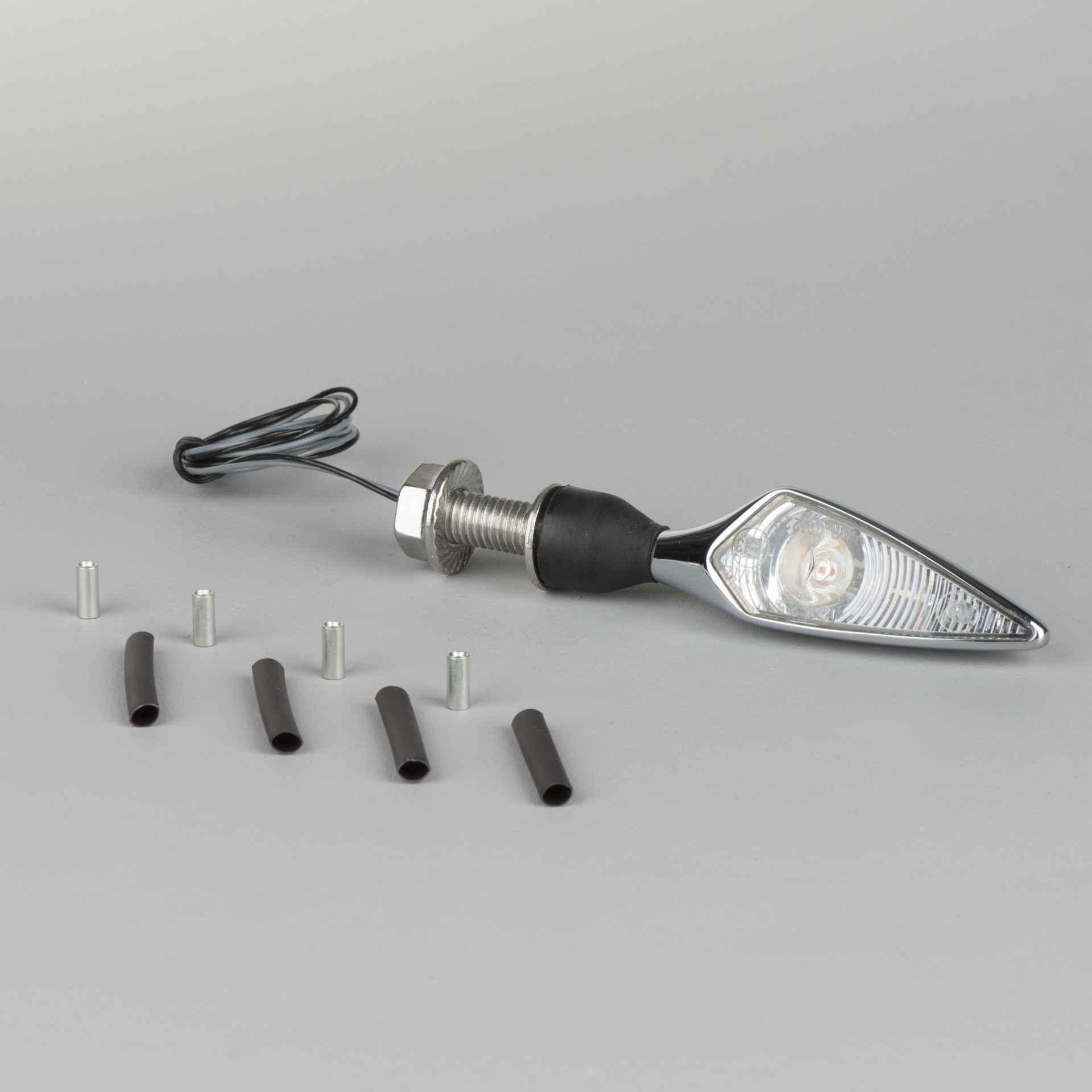 Kellermann Rhombus LED Front Right/Rear Left Indicator Chrome