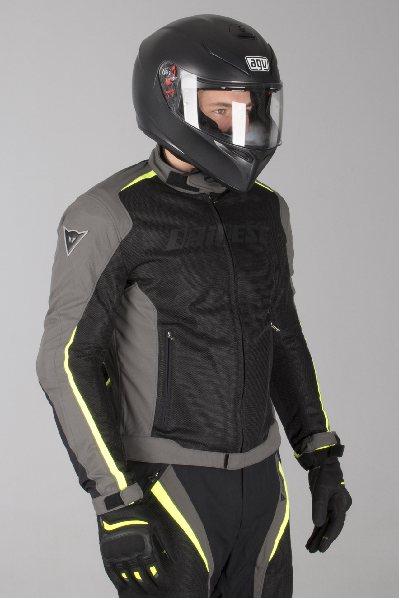Dainese Hydra Flux sommer MC jakke sort Dainese Hydra Flux sommer MC jakke sort