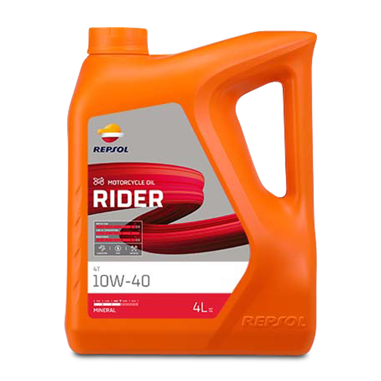 Repsol oil moto smarter sport 4T 10W40 4 litres engine lubricating oil  motorbike motorcycle synthetic