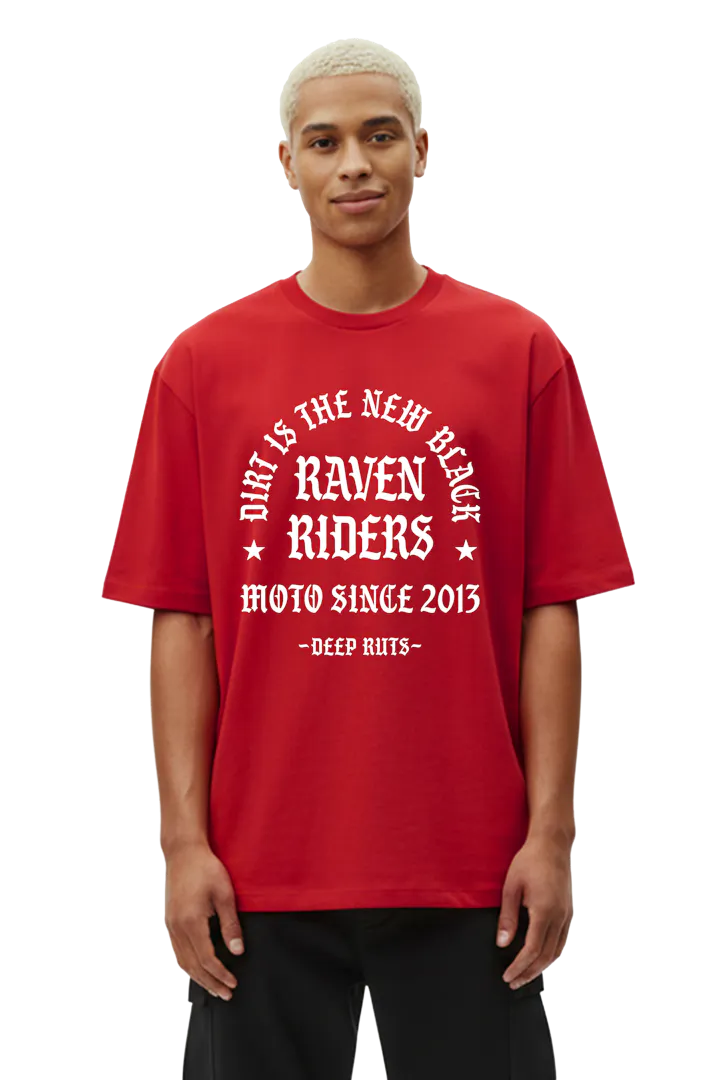 T-Shirt Raven Gothic Oversize