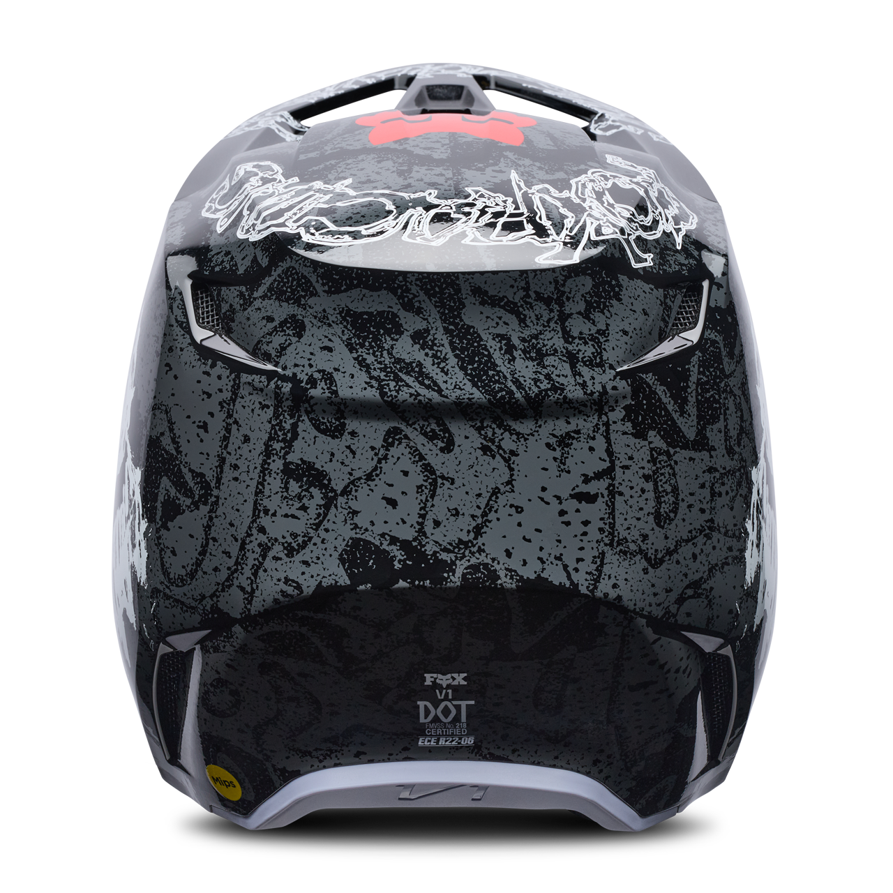 FOX V1 Abyss Youth MX Helmet