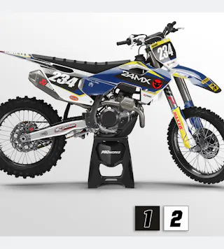 Stickerset Husqvarna Competition