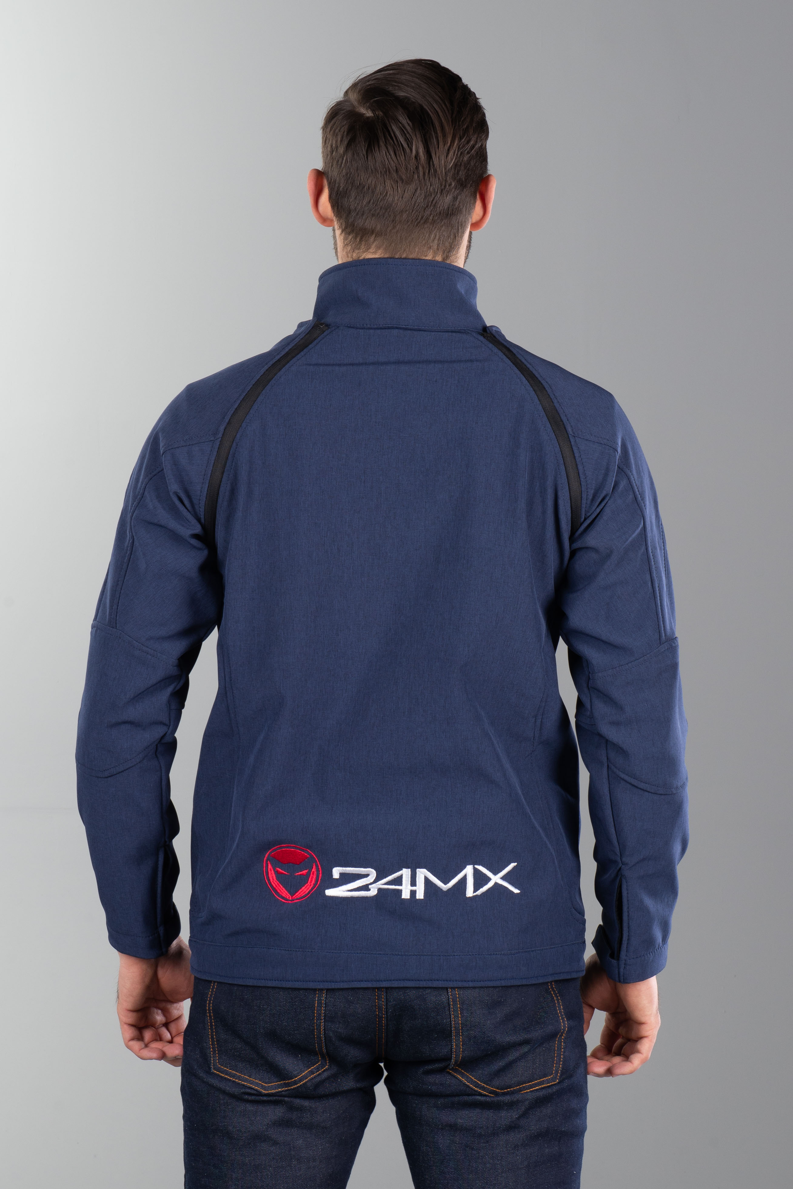Softshell Jas met Afneembare Mouwen 24MX Team