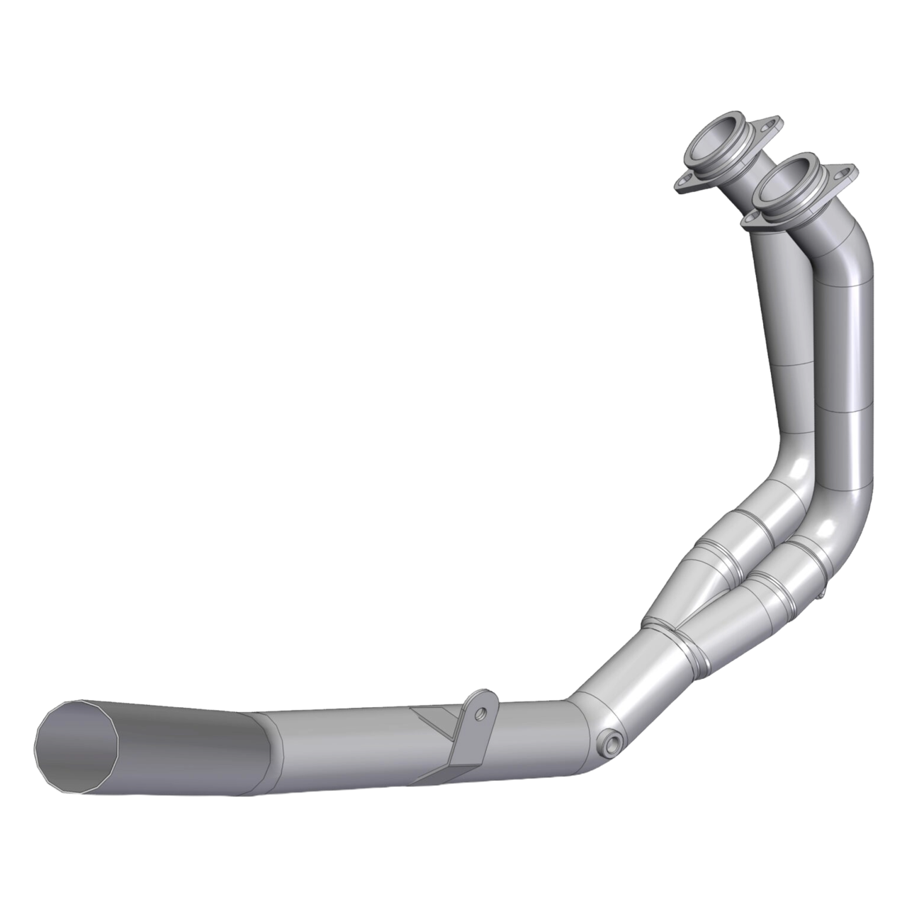 Mivv No-Kat full collectors Exhaust Pipe