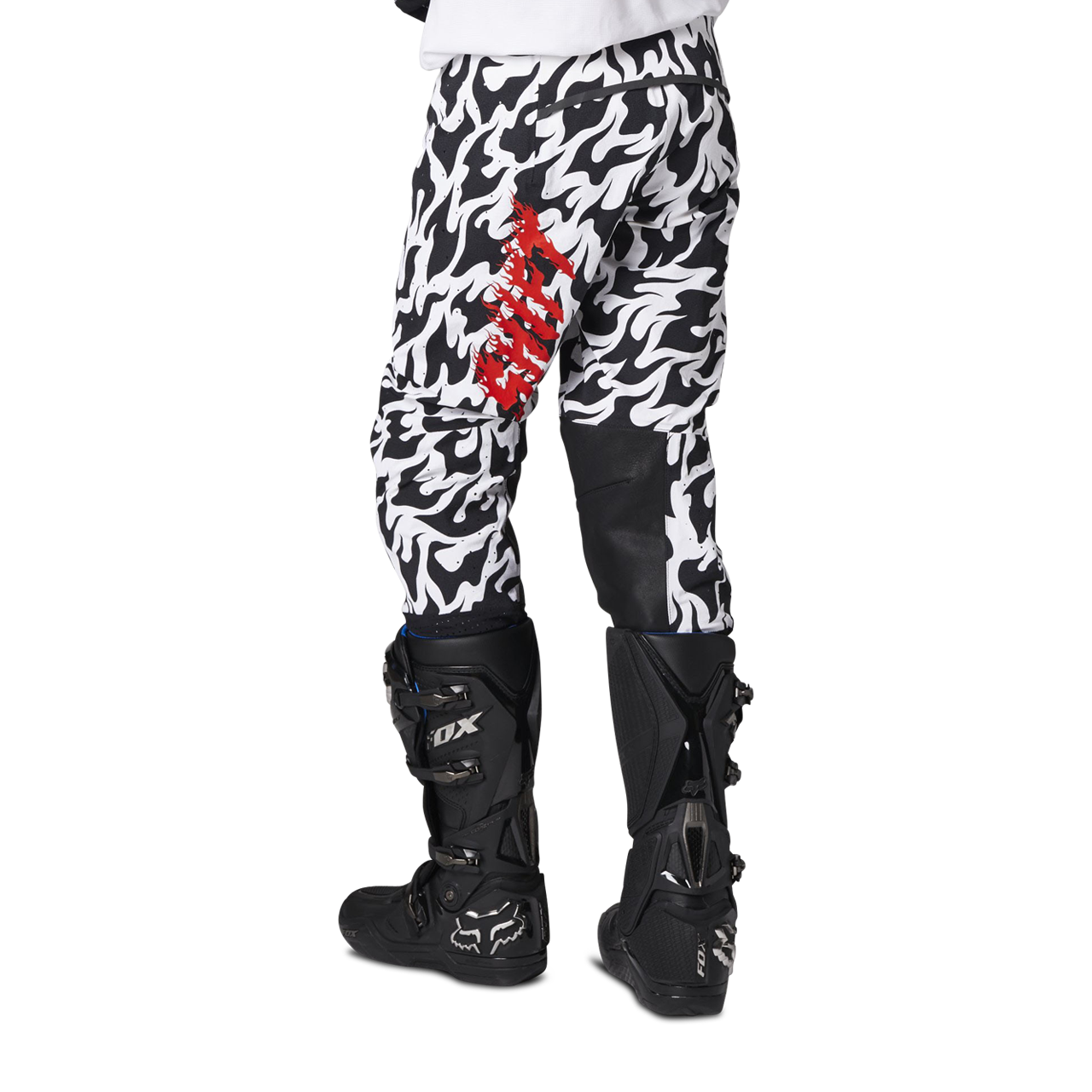 Shift Blue Label Flame MX Trousers