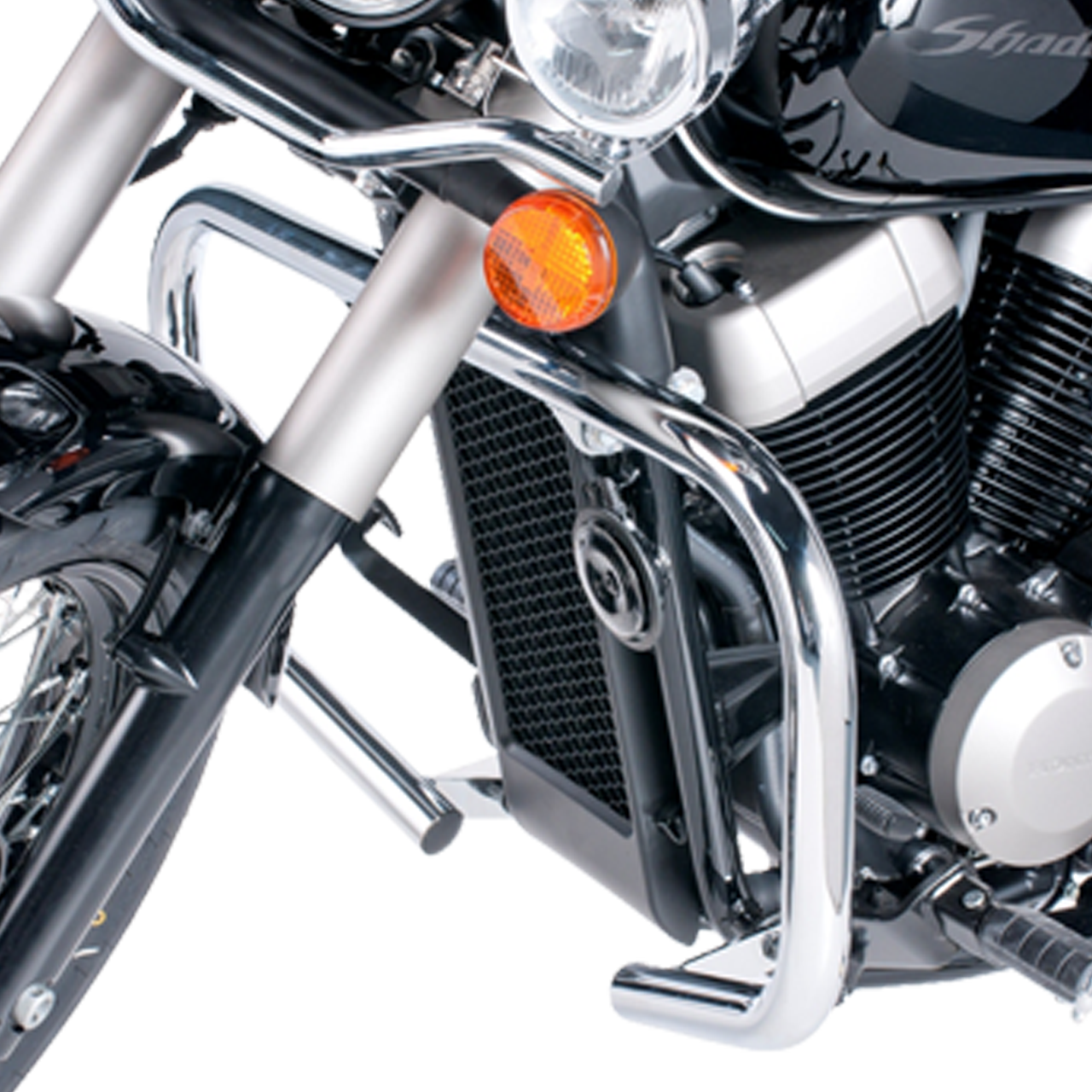 CustomAcces Engine Guards Chrome