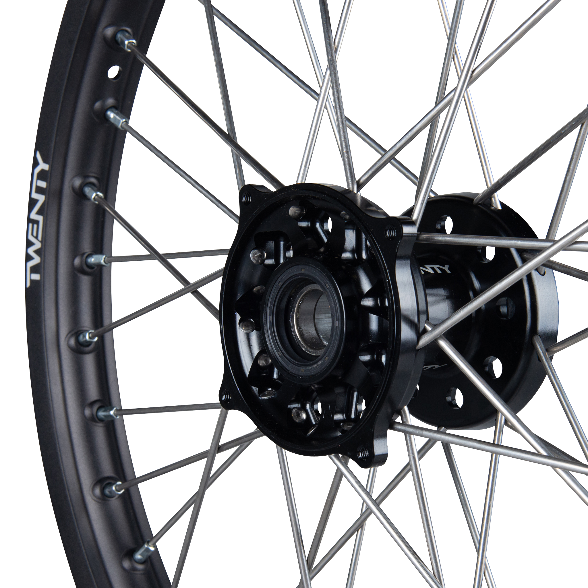 Twenty MX Front Wheel Black-Black 21"