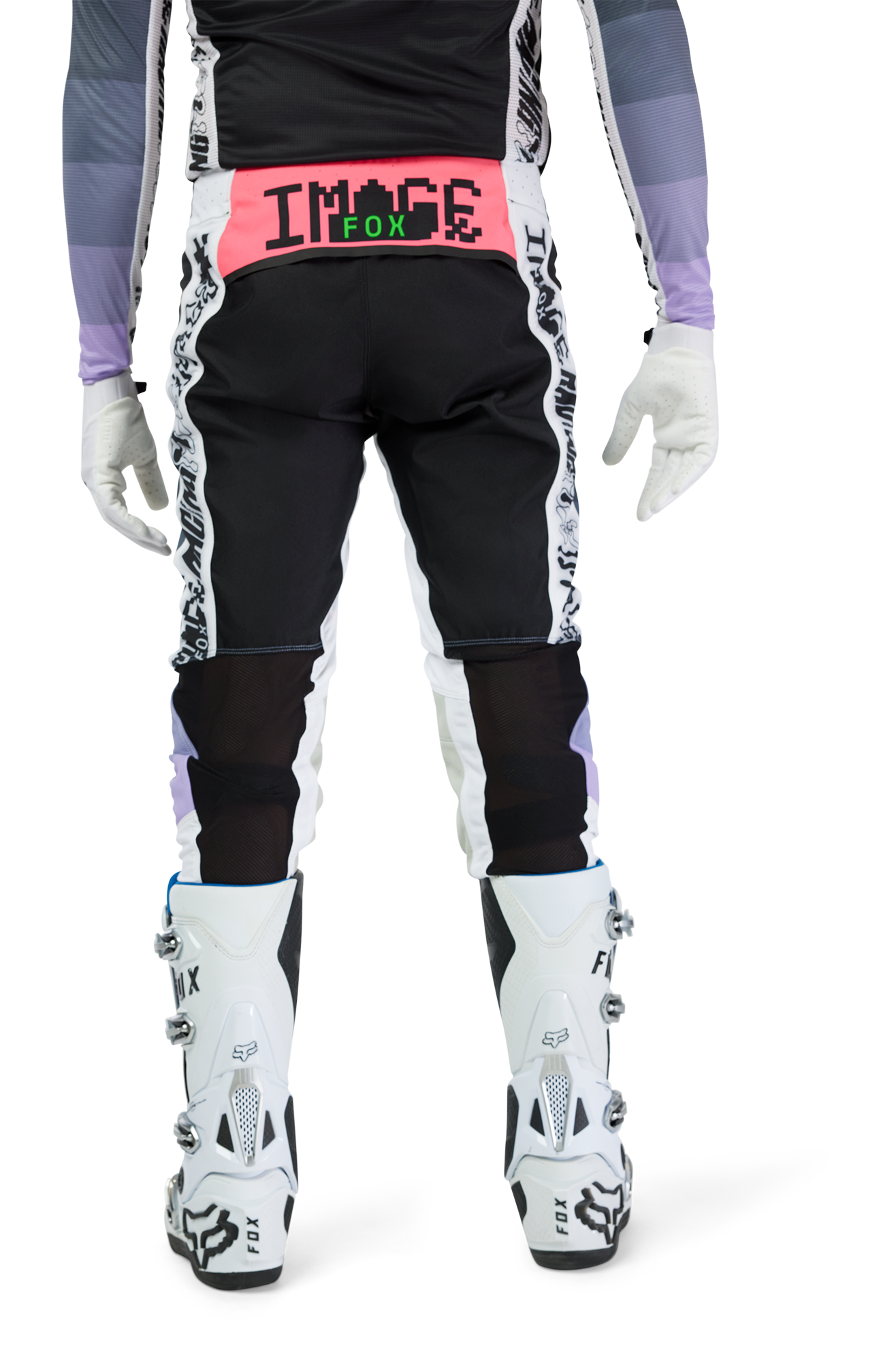 Hlače MX FOX Flexair Grid