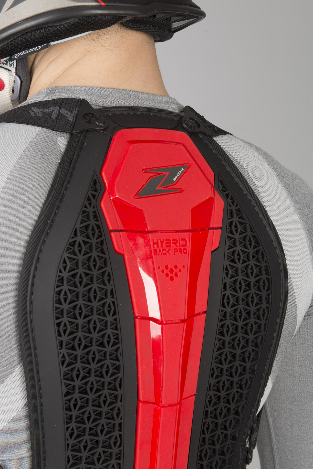 Zandonà Hybrid Pro x8 Back Protector Red