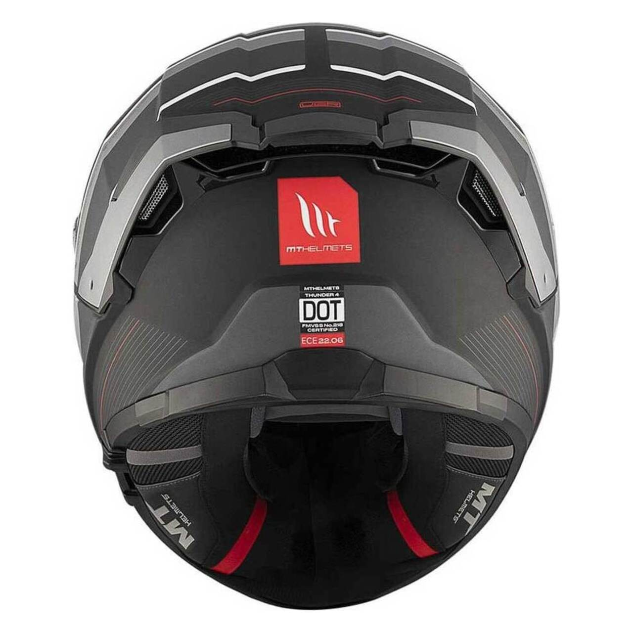 Casco Integral MT Thunder 4 SV Mate-Gris
