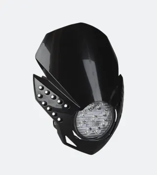 Koplamp Acerbis LED Fulmine Zwart