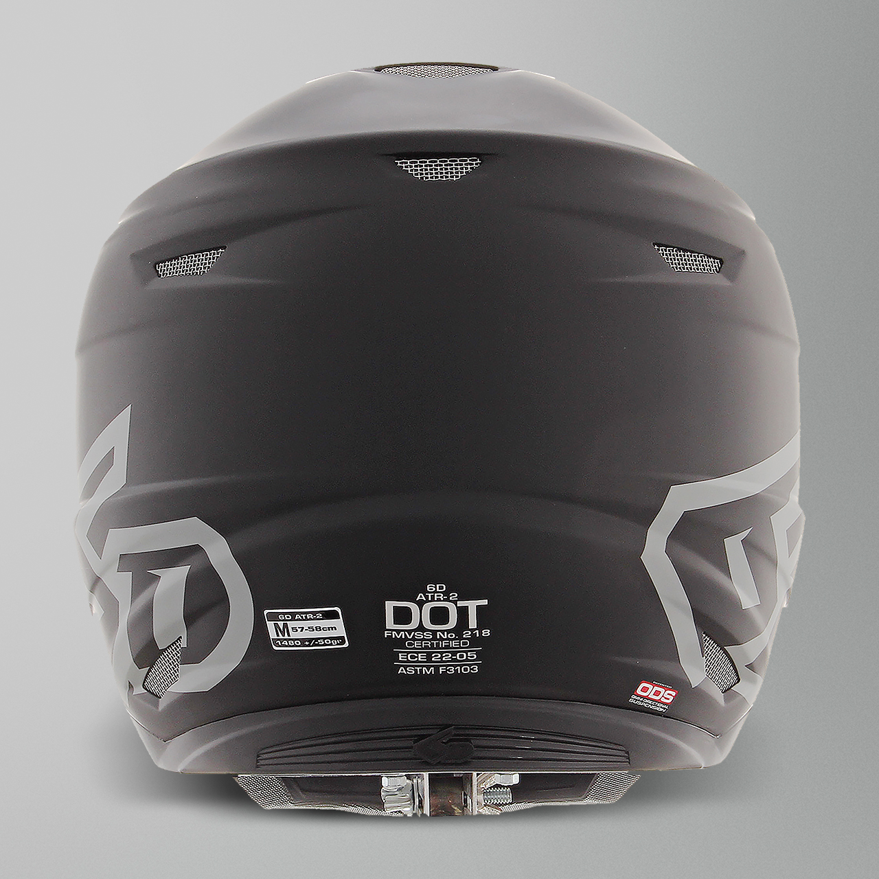 6D ATR-2 Solid MX Helmet