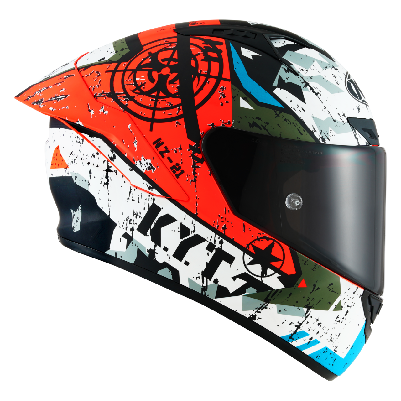 Casco Integral KYT NZ Race Blazing