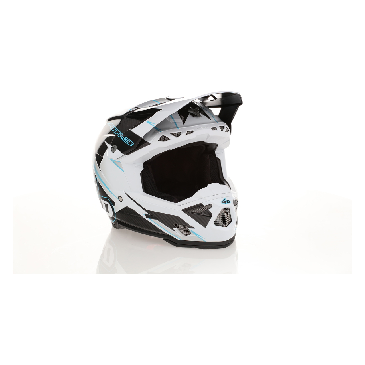 Casco MX 6D ATR-3 Reflex FIM