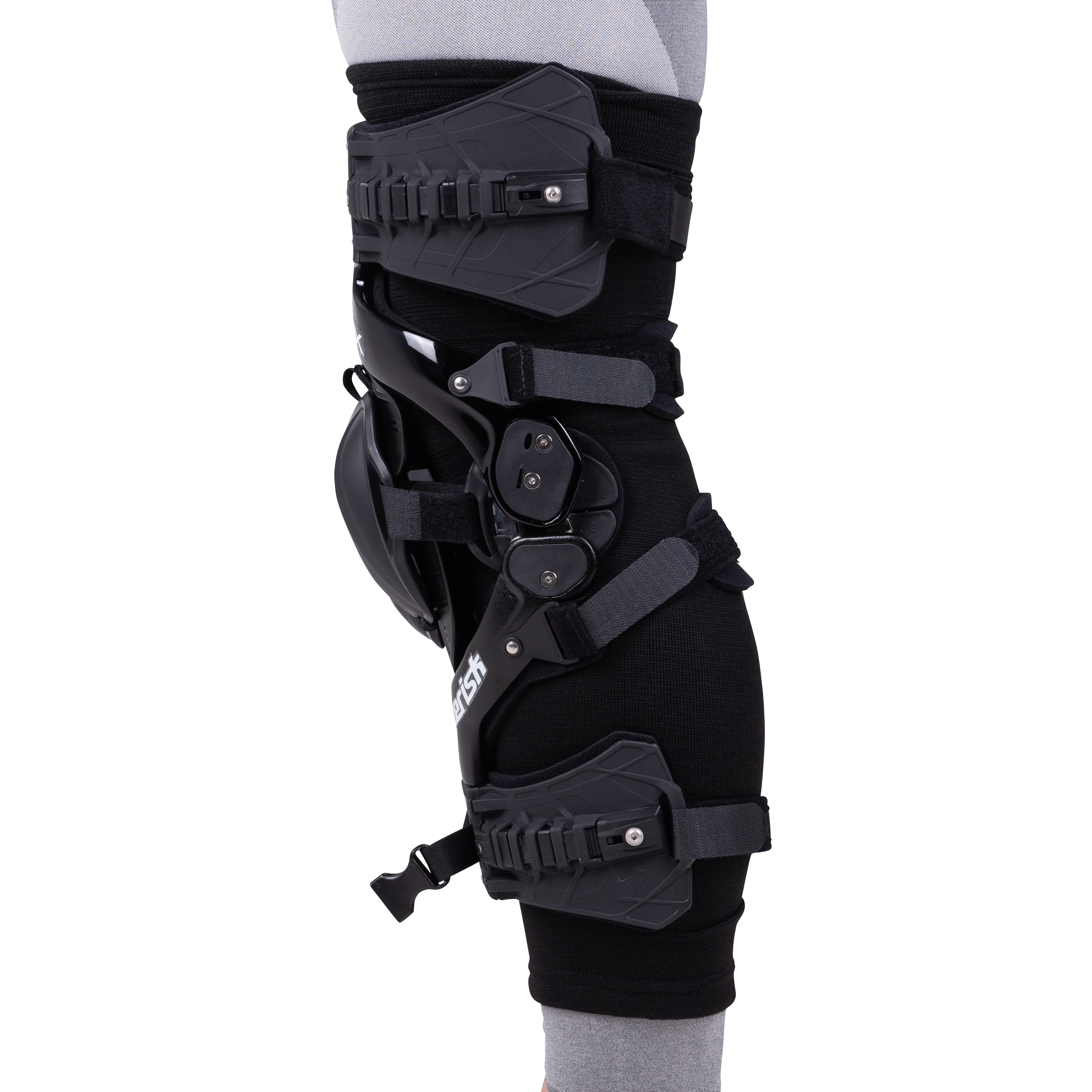 Asterisk 24MX Edition Knee Braces Black