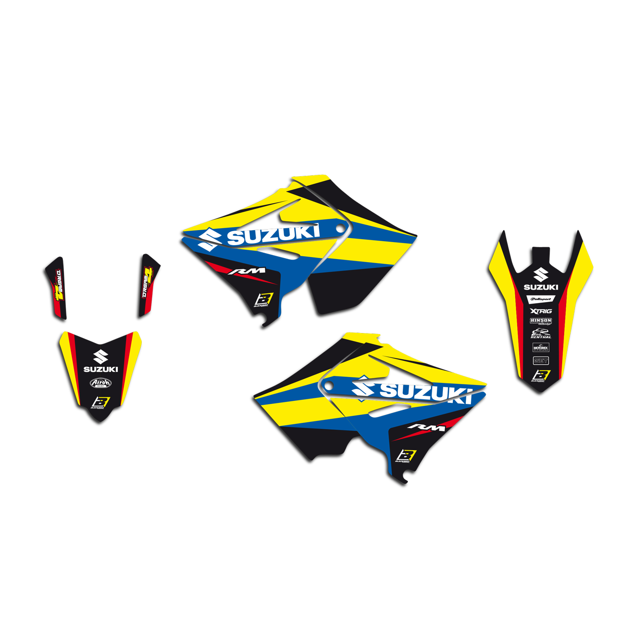 Kit Autocollants Blackbird Dream 4 + Selle