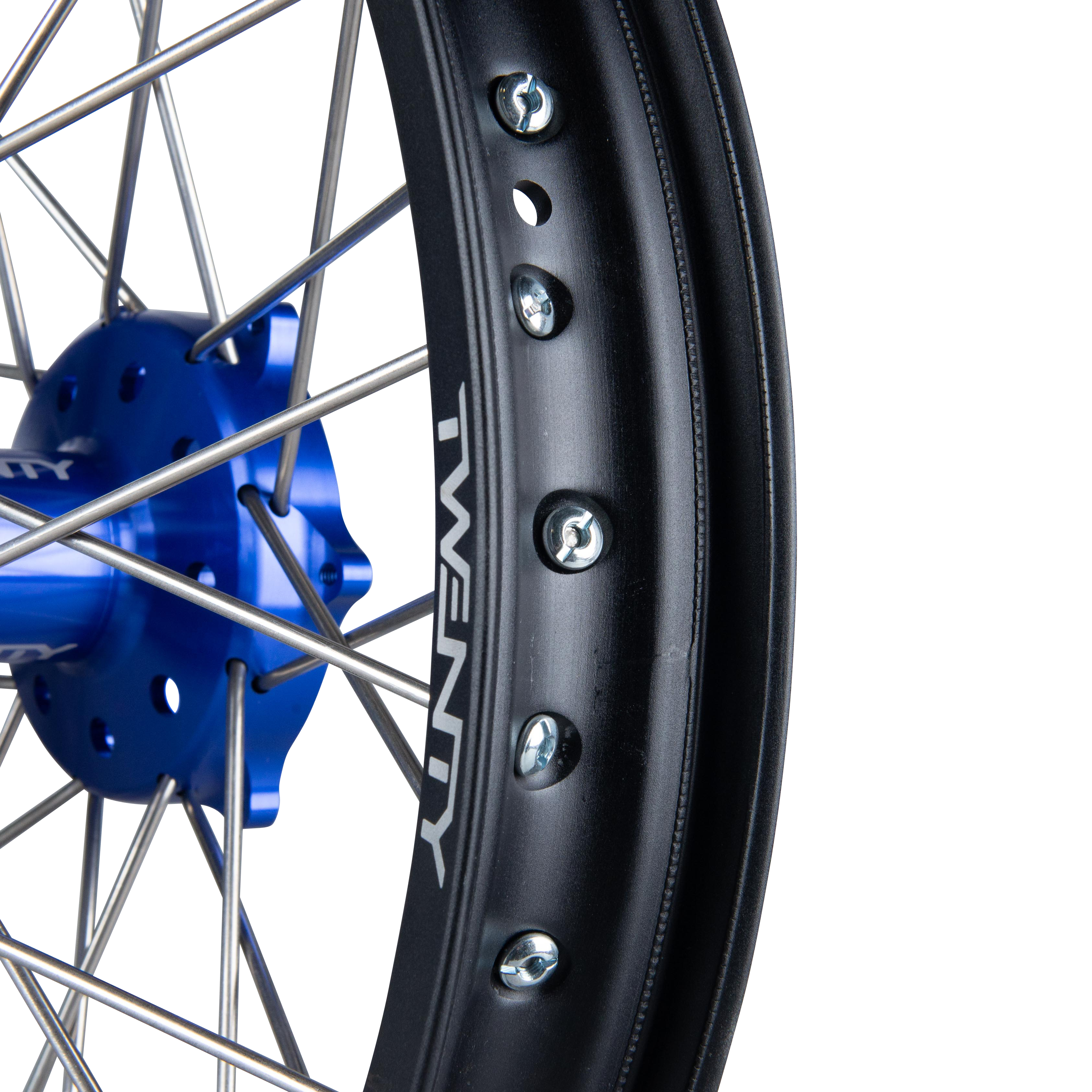 Twenty MX Rear Wheel Black-Blue 18"