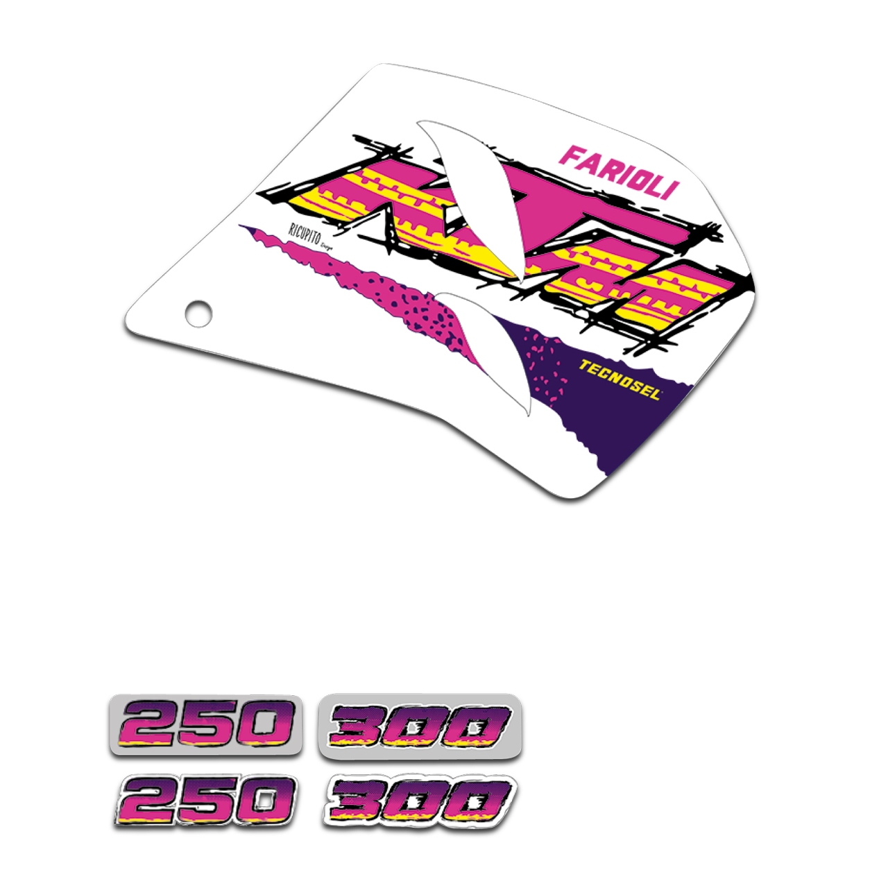 Stickers Blackbird Replica
