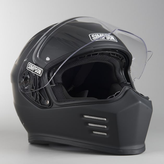Simpson Venom Helmet Matte Black - Buy now! - xlmoto.com