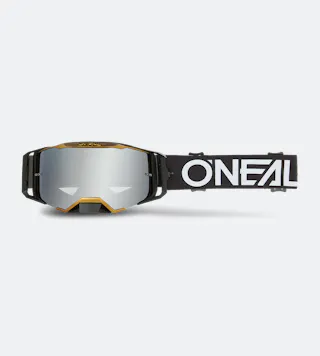 MX Aizsargbrilles O'Neal B-33 Hexa – Silver Mirror