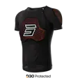 Lichaamsbeschermer T-shirt Shot Race D30 Zwart