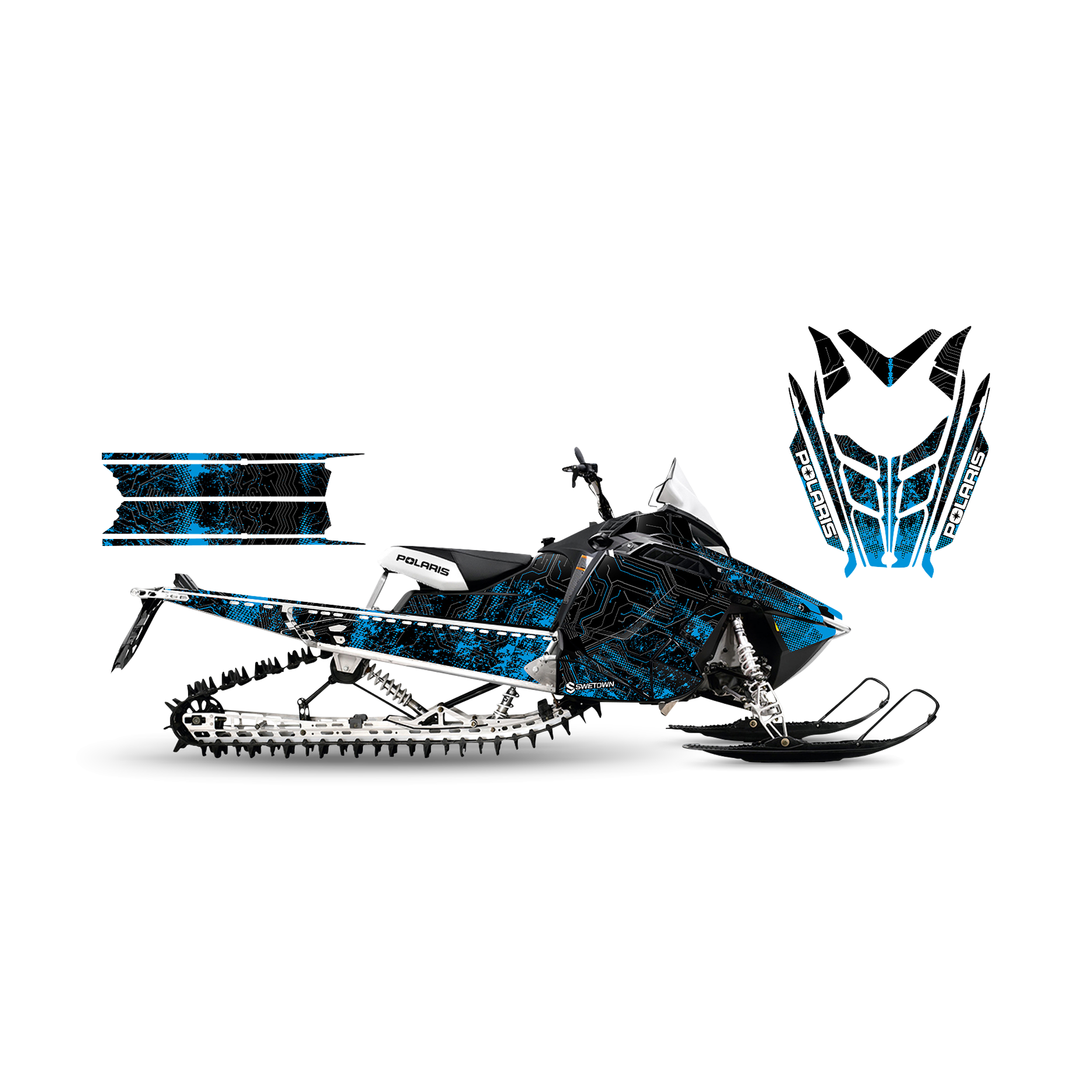 Tarrasarja SweTown Motherboard - Sininen