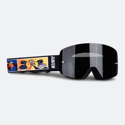 Goggles Maschera Cross Raven Edge Raven Edge MX Goggles Cartoon