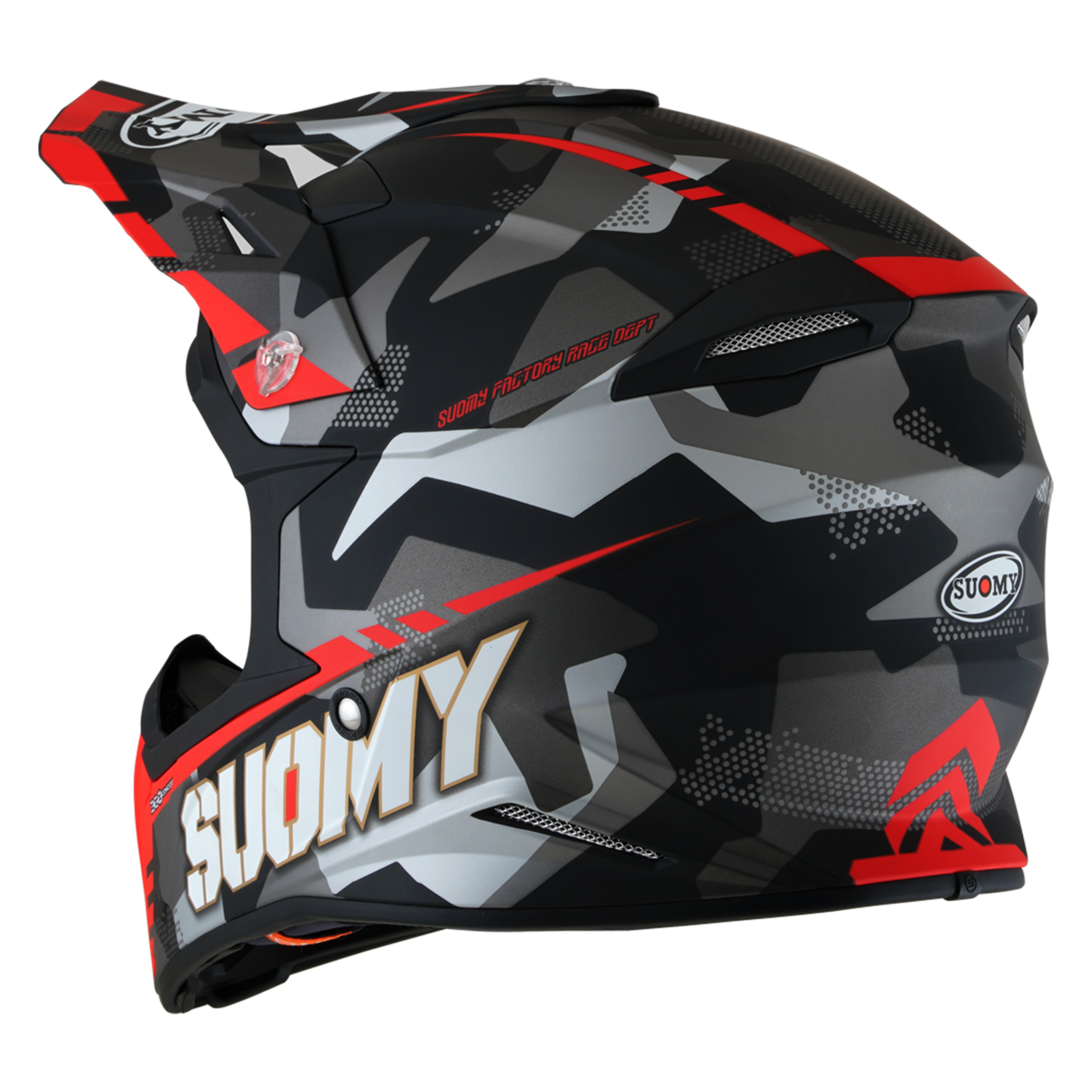 Casco de Cross Suomy X-Wing Camouflager
