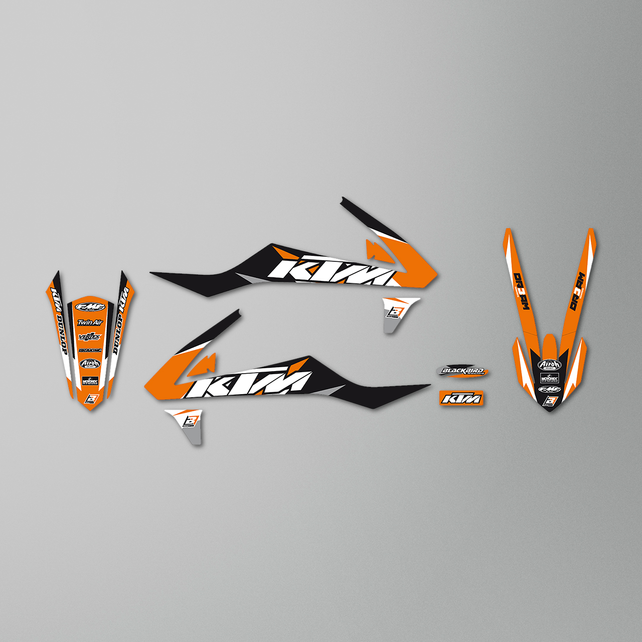 Blackbird Dream 3 Sticker Kit with Saddle Cover