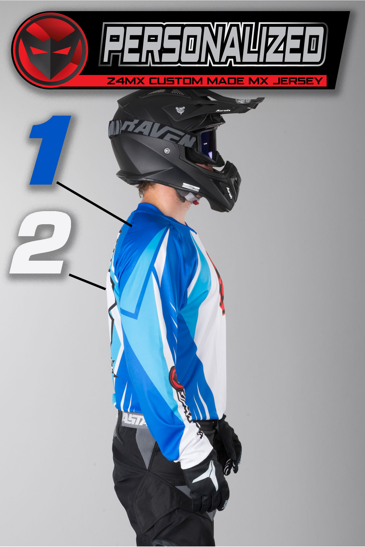 24MX RACE Jersey - Customised MX3
