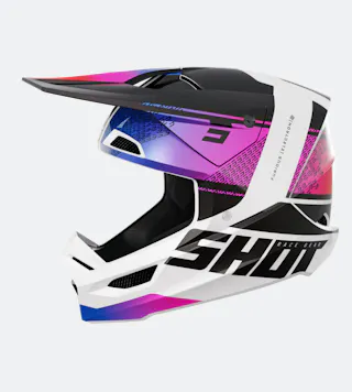 Casco de Cross Shot Furious Electron