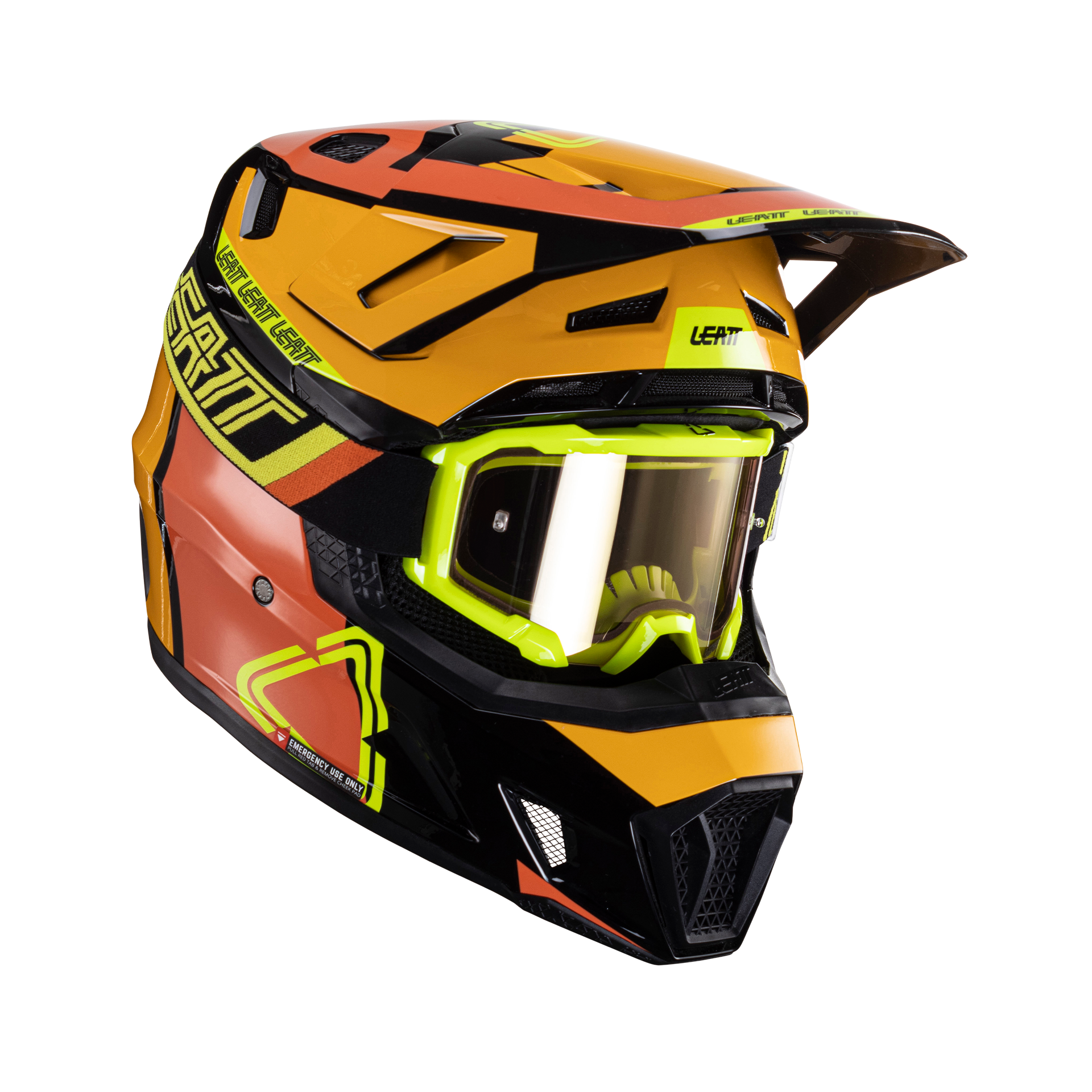Kit Casco MX Leatt Moto 7.5 V24 con Gafas