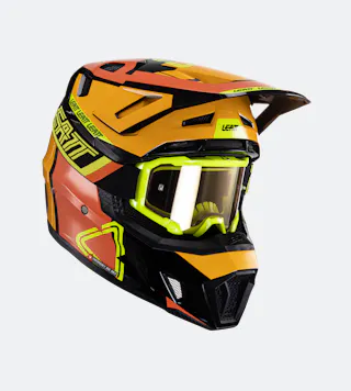 Motokrosová Helma Leatt Moto 7.5 V24 Sada s Brýlemi