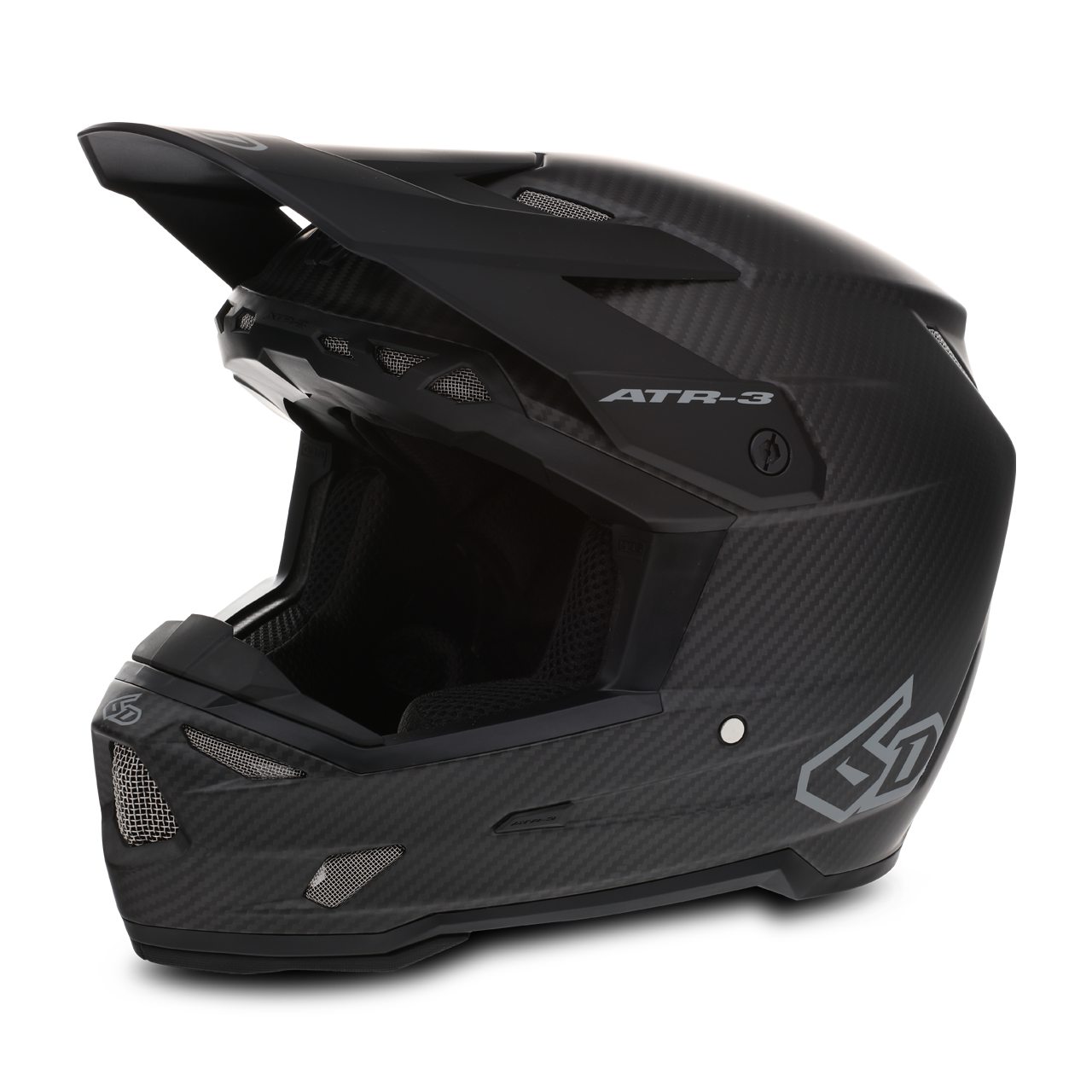 Motokrossikiiver 6D ATR-3 Solid FIM