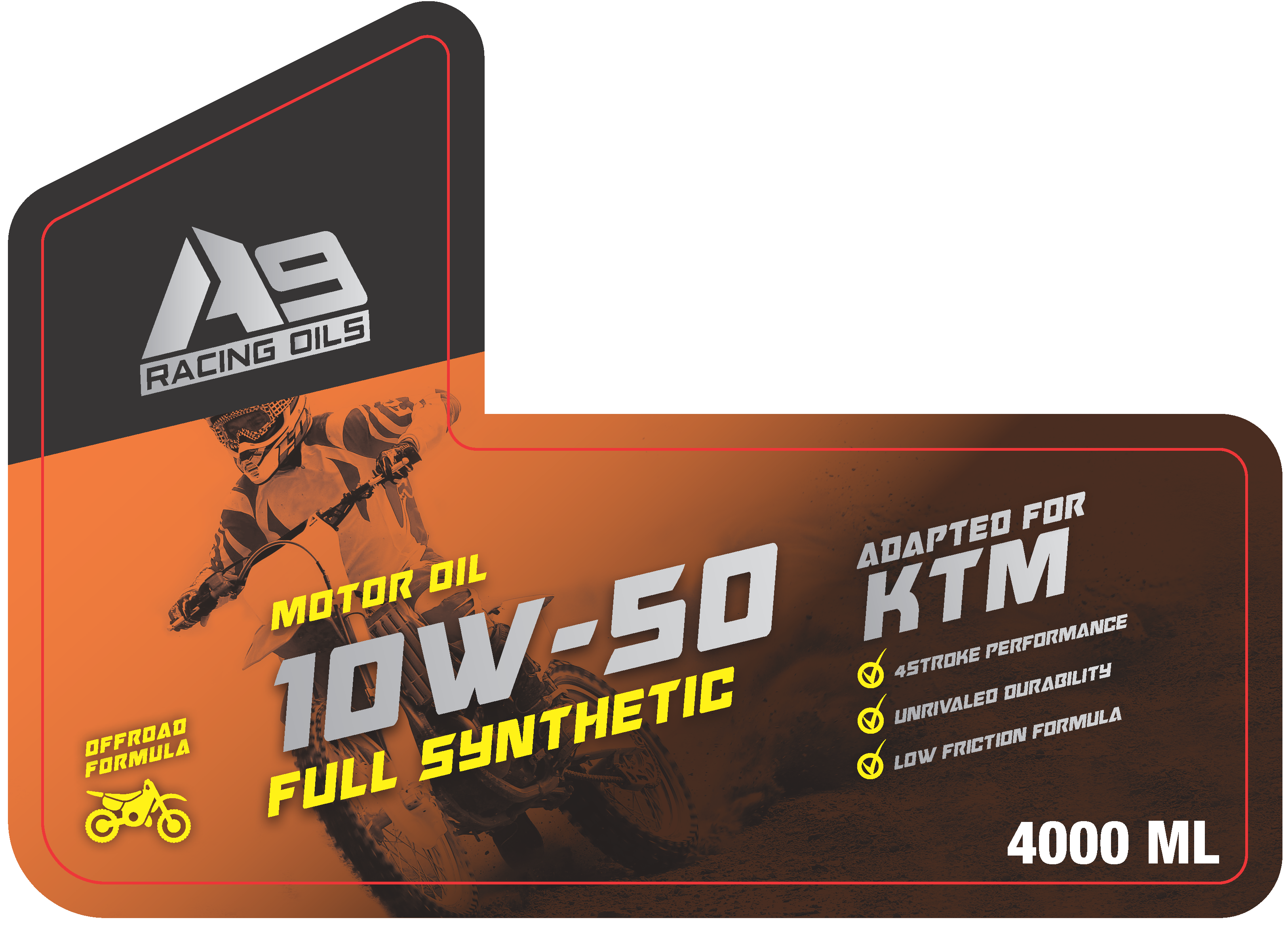 Ulei A9 Racing Optimizat Pentru 4-Timpi