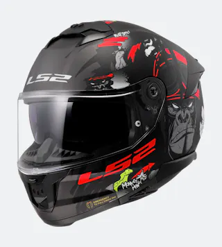 LS2 FF808 Stream II Full Face Helmet Angry Monkey