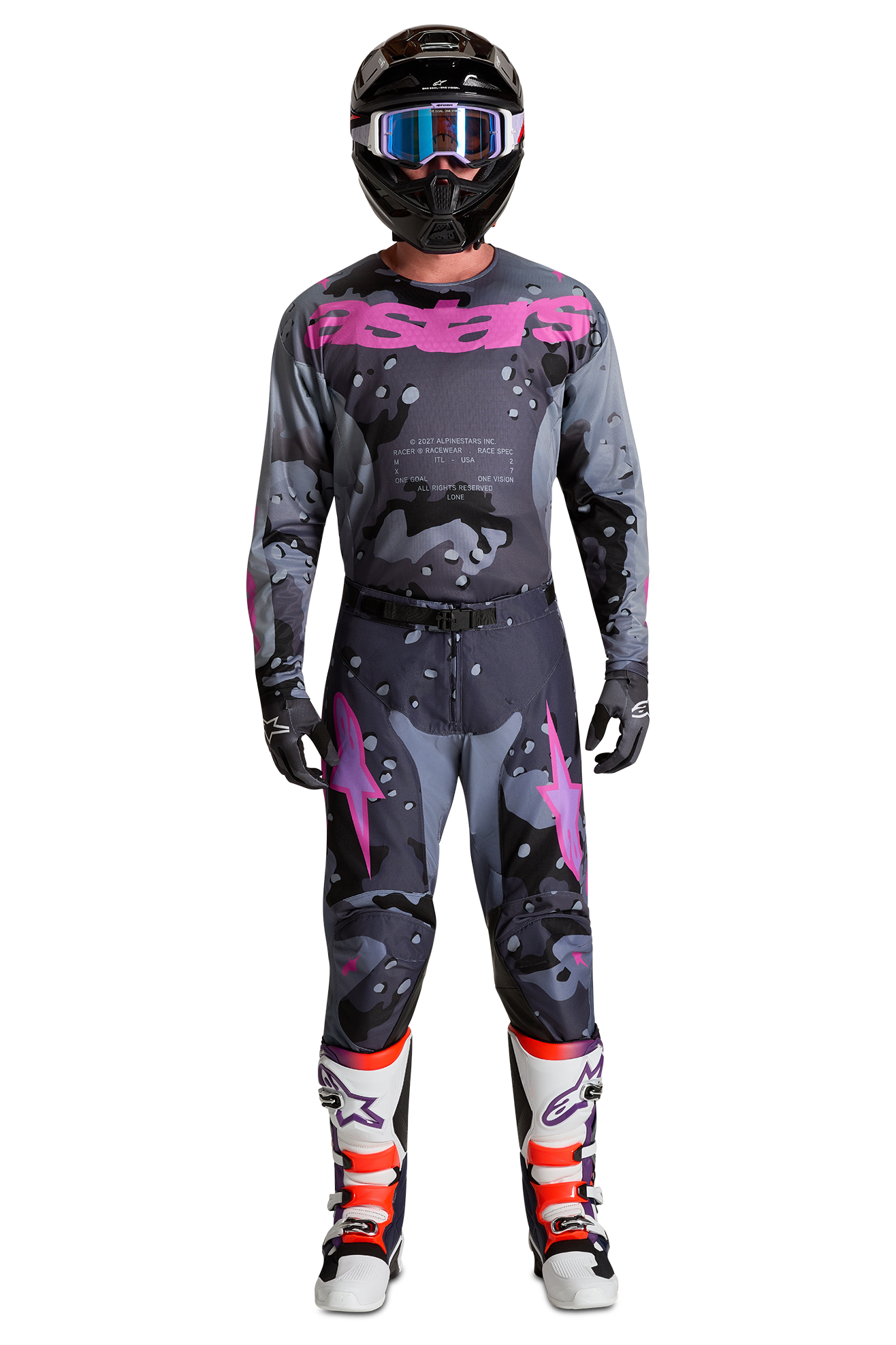 Crossbukser Alpinestars Racer Lone