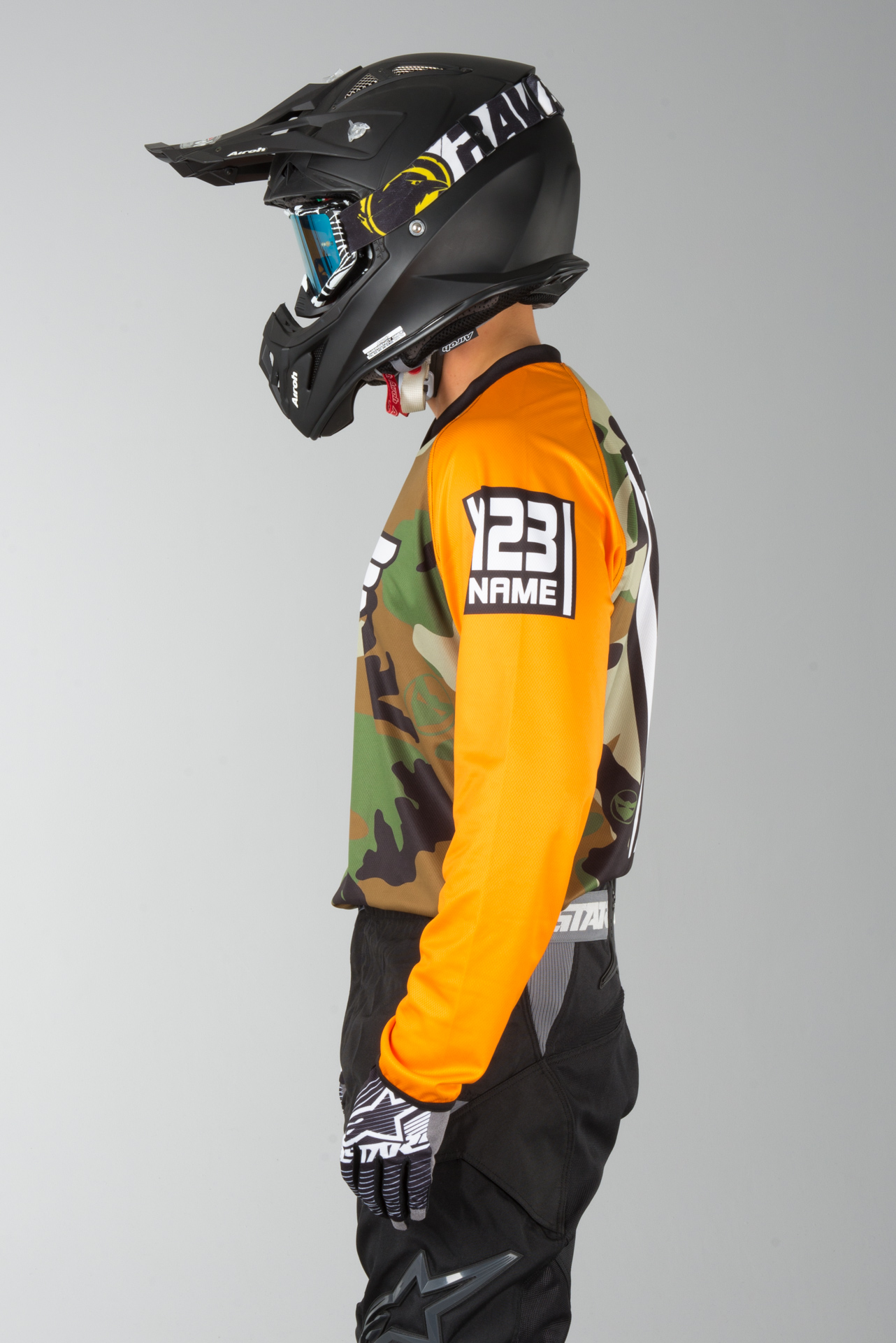 24MX MX3 WOOD CAMO Personalised Jersey