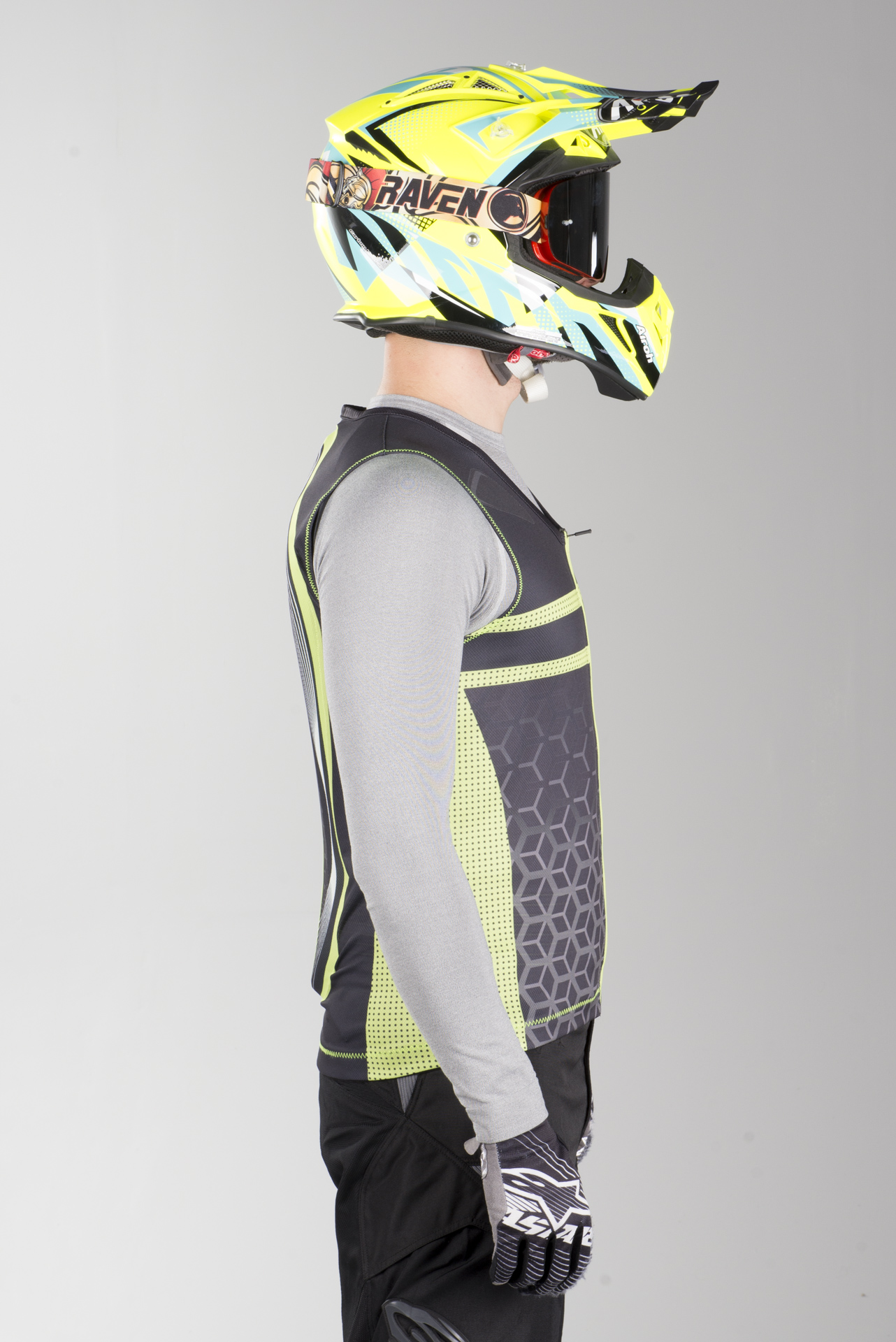 Espaldera iXS RS-20 con Chaleco
