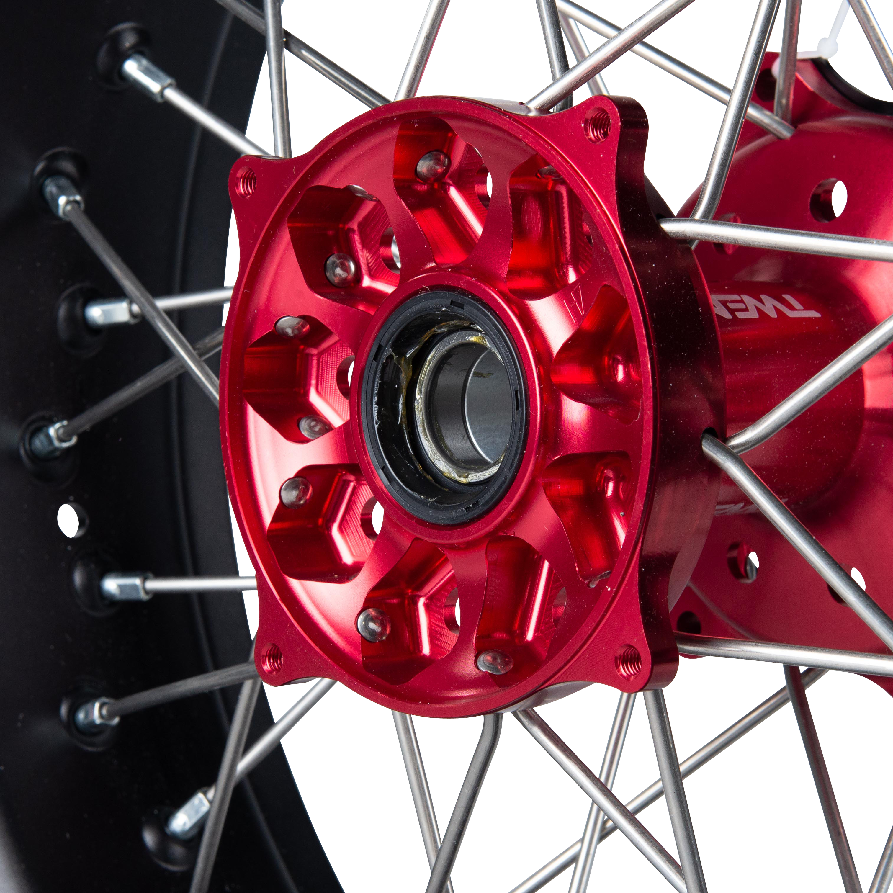 Twenty Supermotard Rear Wheel Black-Red 17"