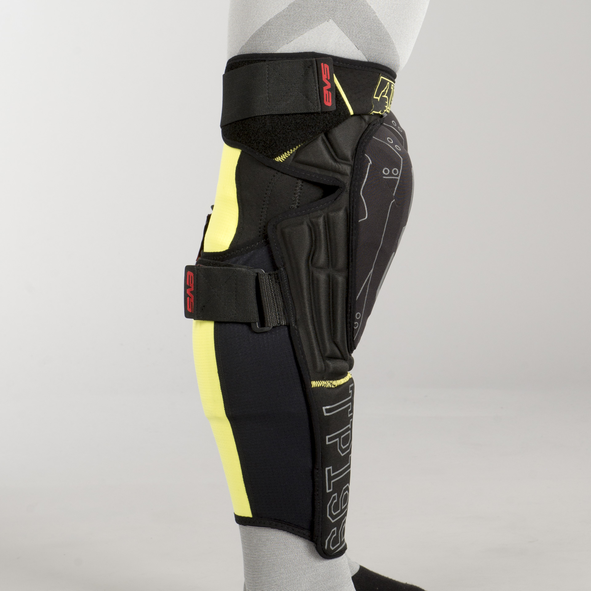 Kniebeschermers EVS TP199 Travis Pastrana Zwart