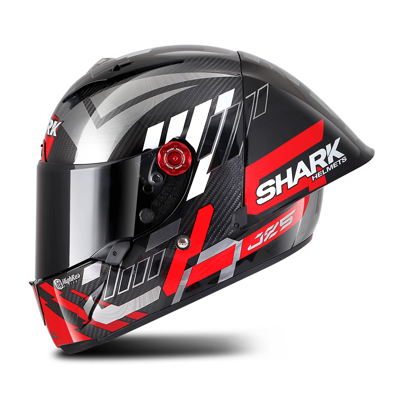 Shark Race-R Pro GP 06 Full Face Helmet Carbon-Chrom Replica Zarco Winter Test