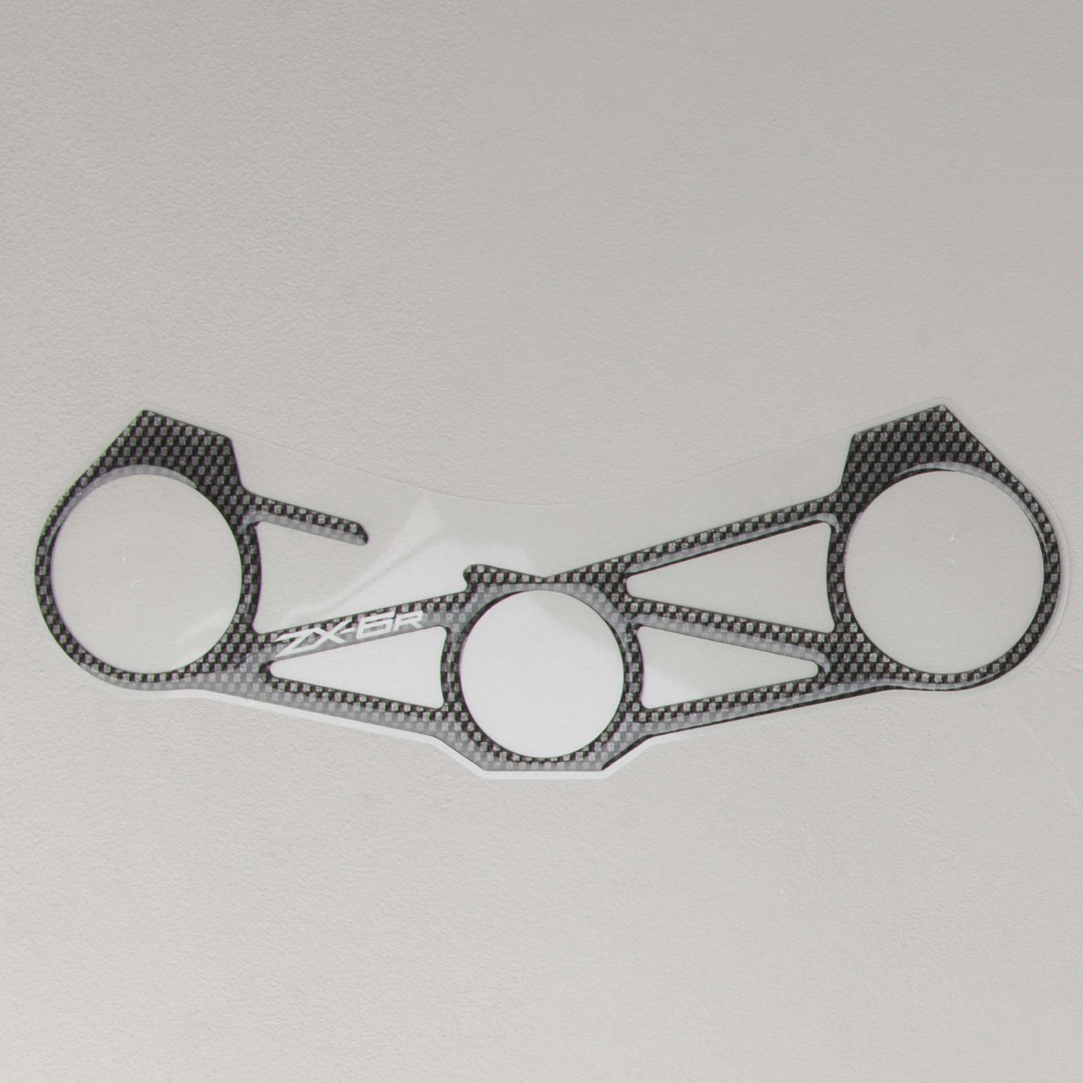 Autocollant Té de Fourche OneDesign Carbon