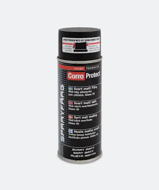Spray Paint CorroProtect Mat Zwart 400ml