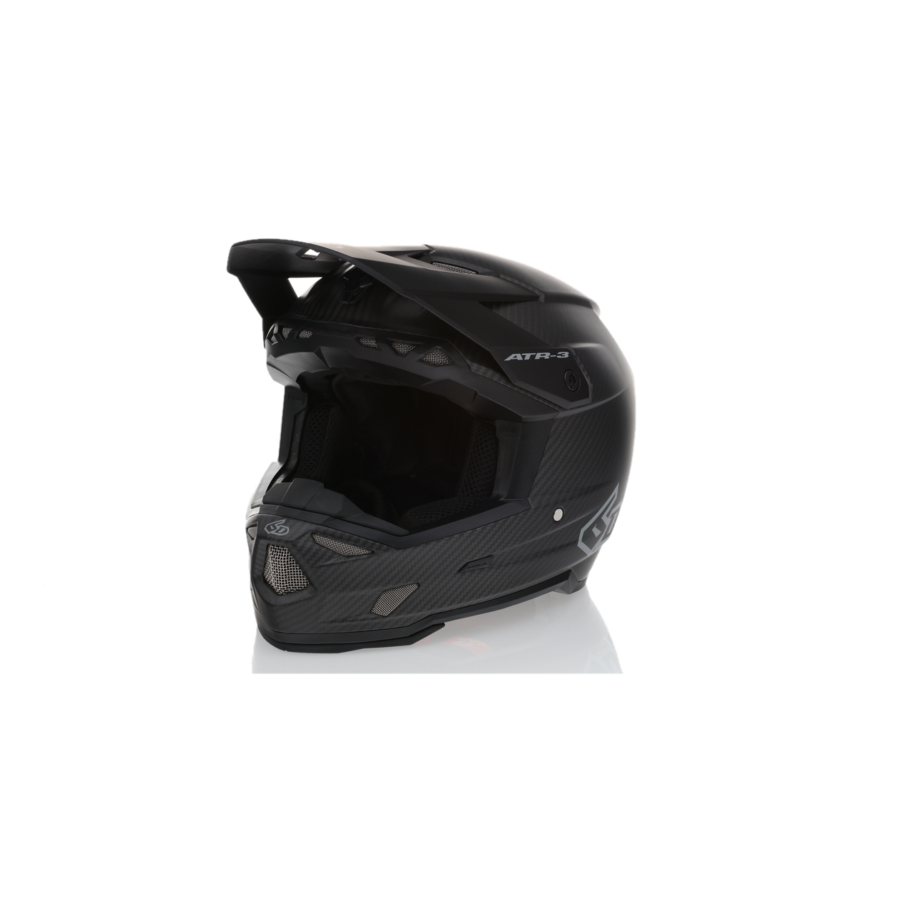 Casco MX 6D ATR-3 Solid FIM