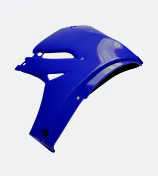 Cycra Powerflow Radiator Shrouds Blue