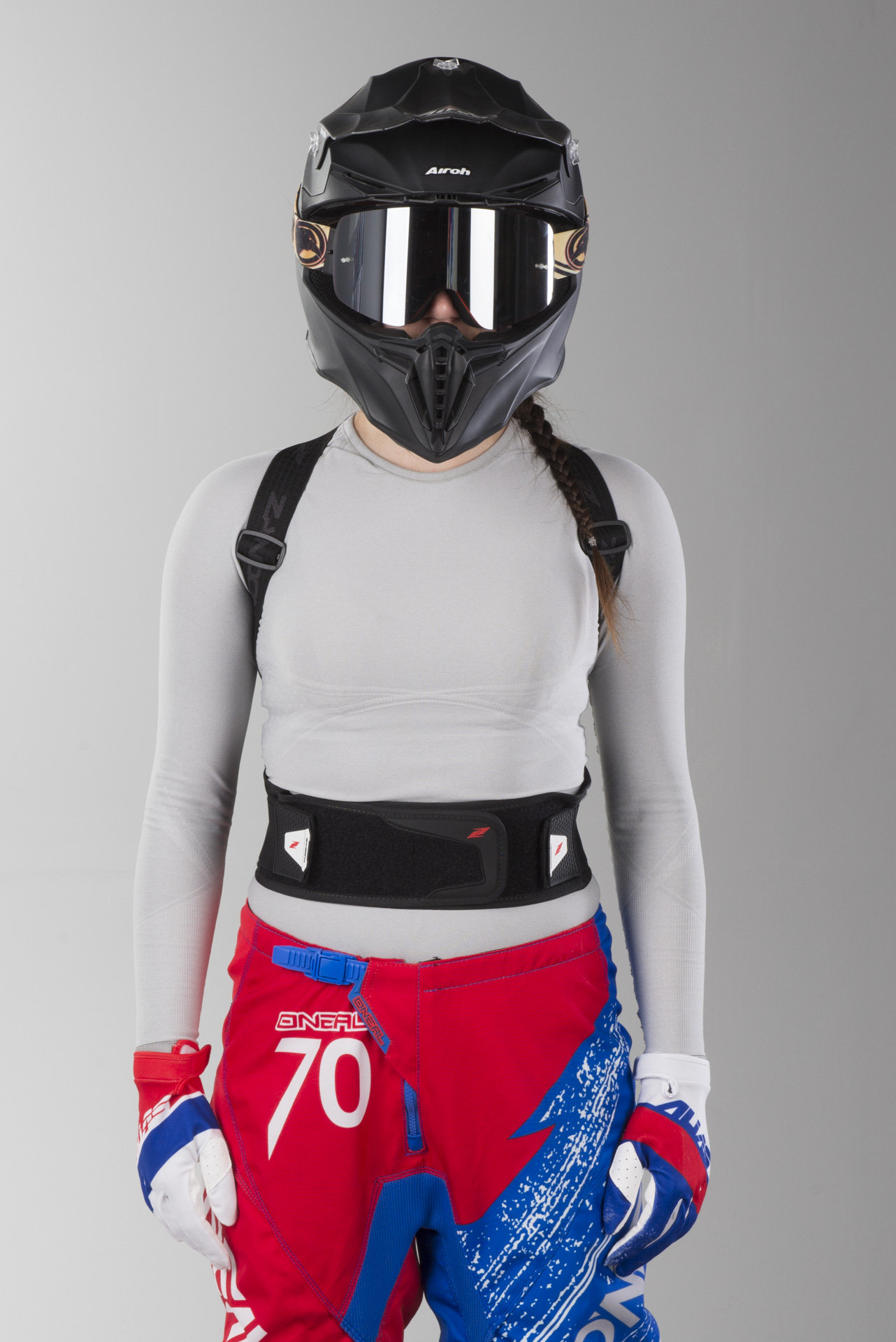 Zandonà Hybrid Pro x6 Back Protector Pink