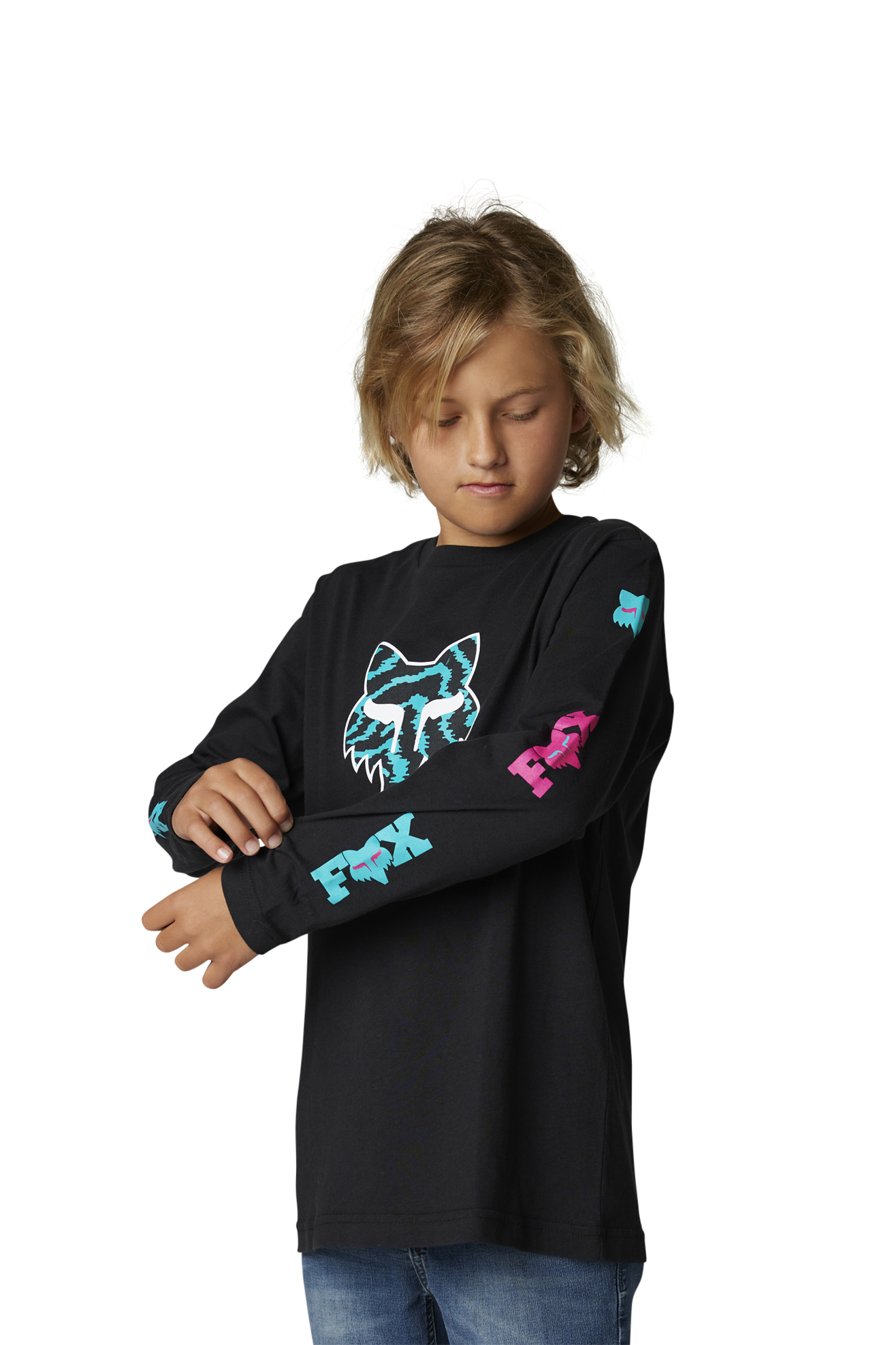 Camiseta Niño FOX Nuklr Manga Larga