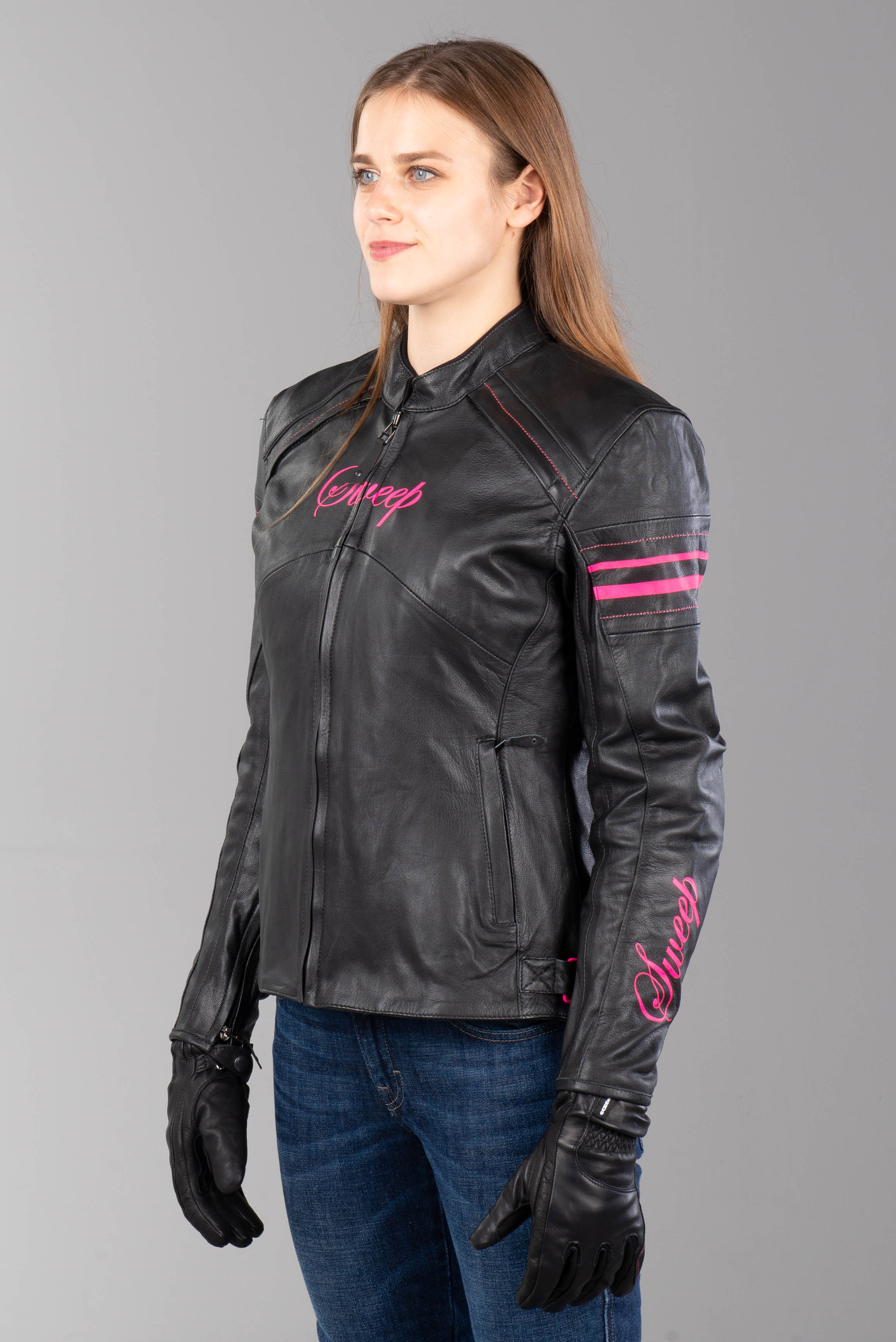 Sweep Skinnjacka Pinky Dam Rosa Svart Nu 5% rabatt XLmoto.se Sweep Skinnjacka Pinky Dam Rosa Svart Nu 5% rabatt XLmoto.se